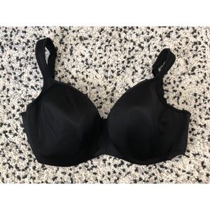 38G Black Balconette Bra